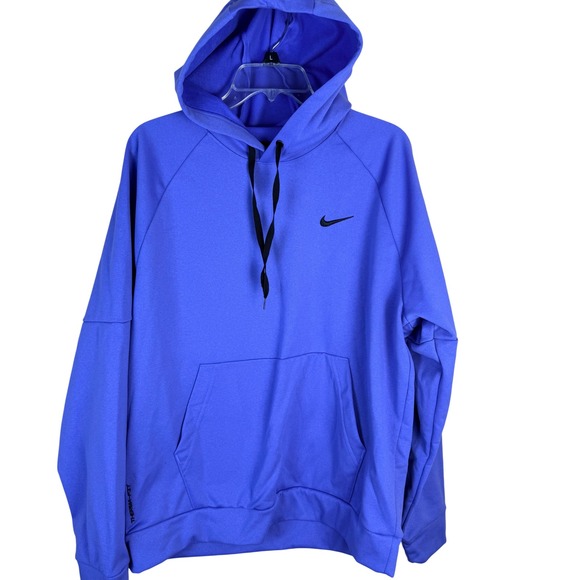 Nike Other - Nike Therma-FIT Mens Training Hoodie Blue Pullover DQ4834-411 Large NEW